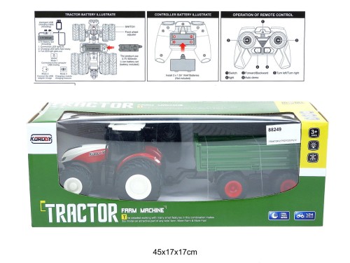 TRAKTOR Z PRZYCZEPĄ NA RADIO Z PAKIETEM 88249