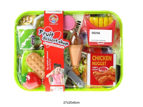 SZTUCZNE JEDZENIE ZESTAW OBIADOWY 08256