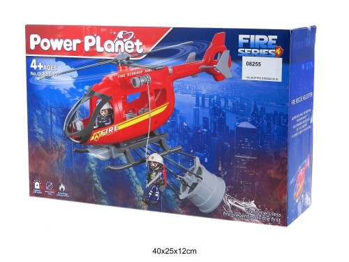 HELIKOPTER STRAŻACKI W ZESTAWIE 08255