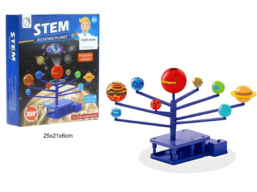 PLANETY UKŁAD SŁONECZNY NA BATERIE 51249