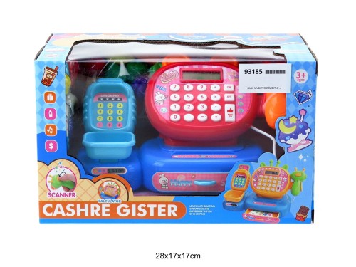 KASA NA BATERIE ŚWIATŁO DŹWIĘK 93185