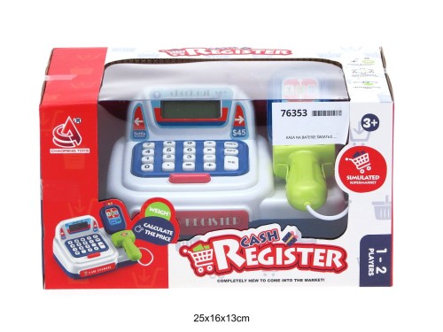 KASA NA BATERIE ŚWIATŁO DŹWIĘK 76353