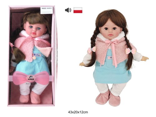 LALKA DZIEWCZYNKA 40CM POLSKI GŁOS 94222