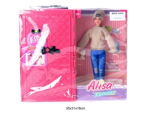 LALKA Z SZAFĄ ALISA 30415