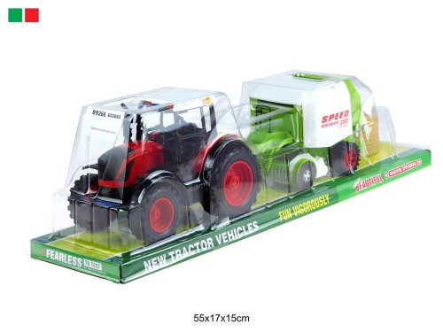 TRAKTOR Z MASZYNĄ ROLNICZĄ 89266