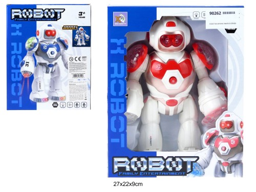 ROBOT NA BATERIE ŚWIATŁO DŹWIĘK 90262