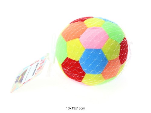 PIŁKA WELUROWA MAŁA Z DŹWIĘKIEM 48290