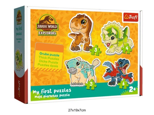 PUZZLE BABY CLASSIC UROCZE DINOZAURY 41214