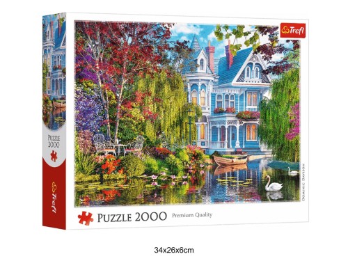 PUZZLE 2000 DOM NAD JEZIOREM 41215