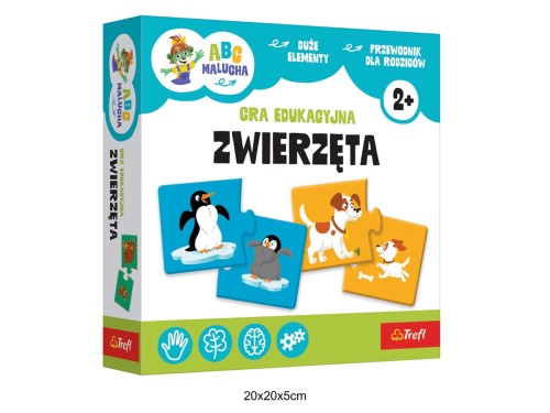 GRA ZWIERZĘTA ABC MALUCHA 85273