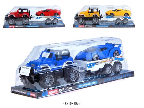 JEEP Z PRZYCZEPĄ 45 CM 70229