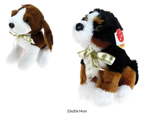 PIESEK Z KOKARDKĄ DUŻY 25093