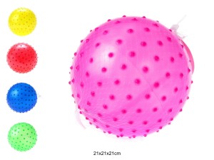 PIŁKA Z KOLCAMI 23 CM 42287