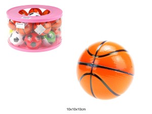 PIŁKA MIĘKKA NOŻNA 10CM 63176