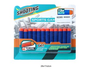 STRZAŁKI PIANKOWE DO PISTOLETU 62265