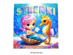 KOLOROWANKA SYRENKI 44224
