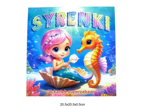 KOLOROWANKA SYRENKI 44224