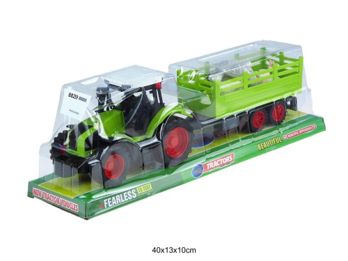 TRAKTOR Z PRZYCZEPĄ 88259