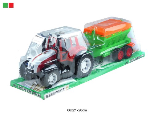 TRAKTOR Z MASZYNĄ ROLNICZĄ 87247