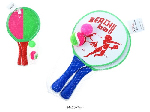 PALETKI CATCHBALL Z PIŁKAMI 46351