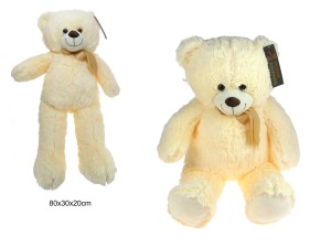 MIŚ PLUSZOWY 80CM BEŻOWY 18118