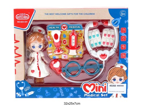 LALKA DOKTOR 16 CM Z AKCESORIAMI 45350