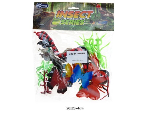 INSEKTY I WĘŻE FIGURKI 31344