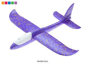 SAMOLOT STYROPIANOWY ŚWIATŁO 98234