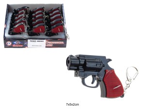BRELOK PISTOLET LASER 76363