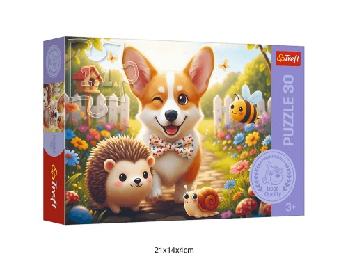 PUZZLE 30 DZIEŃ Z CORGIM 41224