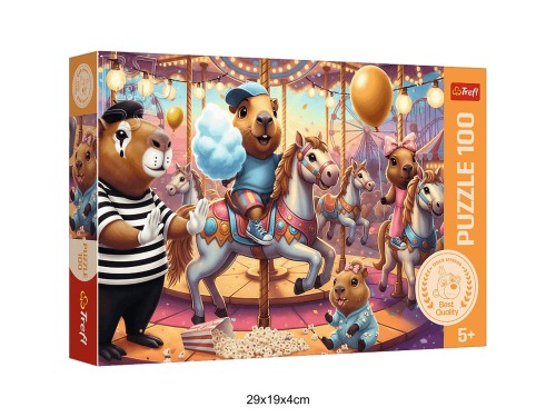 PUZZLE 100 KAPIBARY NA WAKACJACH 41221