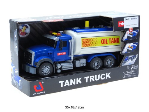 AUTO CYSTERNA MUZYKA ŚWIATŁO 30421