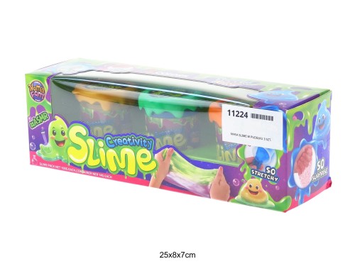 MASA SLIME W PUDEŁKU 3 SZT. 11224