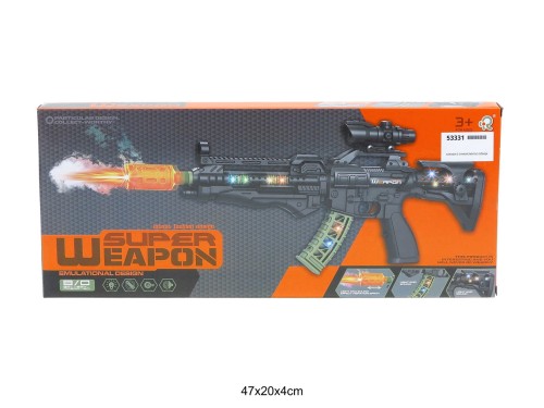 KARABIN Z DYMEM ŚWIATŁO DŹWIĘK 53331