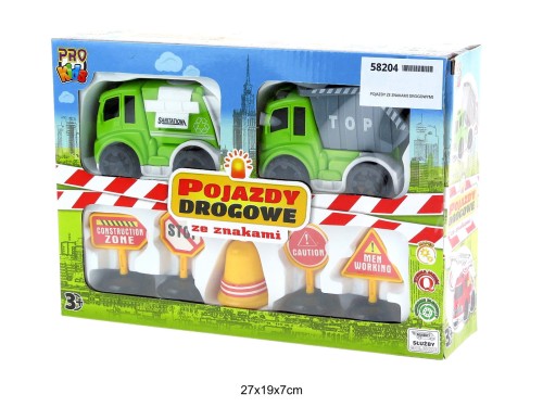 POJAZDY ZE ZNAKAMI DROGOWYMI 58204