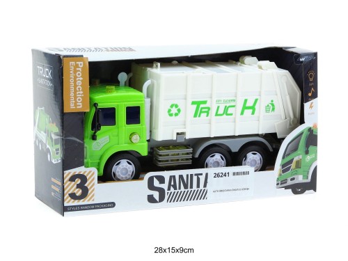 AUTO ŚMIECIARKA ŚWIATŁO DŹWIĘK 26241