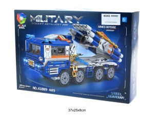 KLOCKI POJAZD Z RAKIETAMI 45355