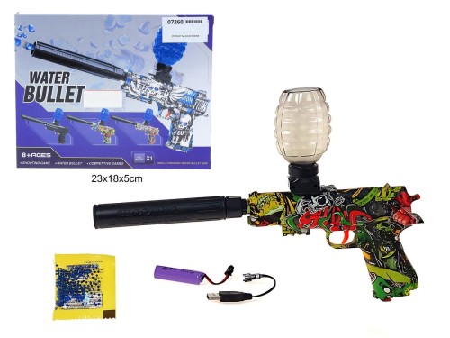 PISTOLET NA KULKI WODNE AUTOMATYCZNY 07260