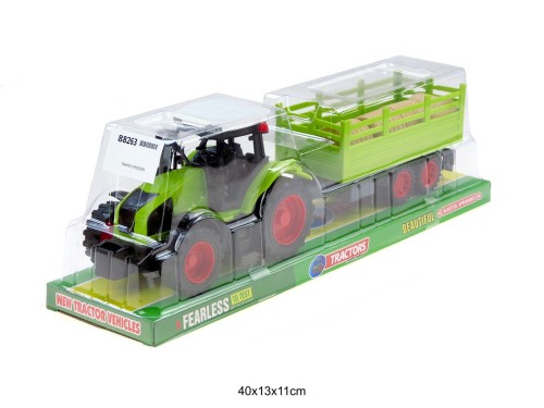 TRAKTOR Z PRZYCZEPĄ 88263