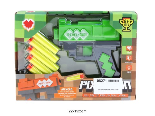 PISTOLET NA PIANKOWE POCISKI 08271