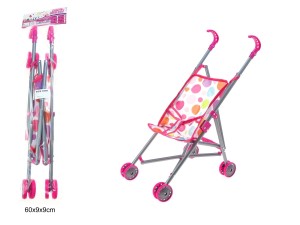 WÓZEK DLA LALEK SKŁADANY 97215
