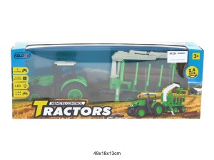 TRAKTOR Z PRZYCZEPĄ NA RADIO ZESTAW 87251