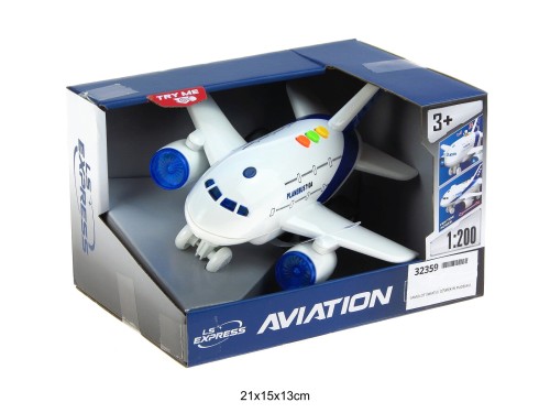 SAMOLOT ŚWIATŁO DŹWIĘK W PUDEŁKU 32359