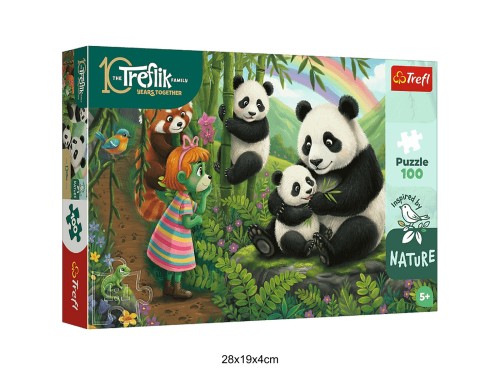 PUZZLE 100 INSPIRED BY NATURE PANDY 41231