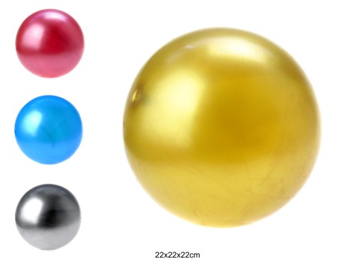 PIŁKA GUMOWA 9 CALI PERŁOWA 21257