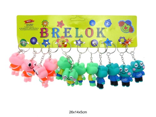 BRELOK ŻABA W UBRANKU /OP. 76368