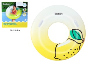 KOŁO DMUCHANE 114CM CYTRYNKA 44251