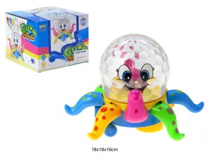 OŚMIORNICA TAŃCZĄCA ŚWIATŁO DŹWIĘK 54283