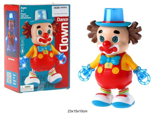 KLAUN TAŃCZĄCY ŚWIATŁO DŹWIĘK 28286
