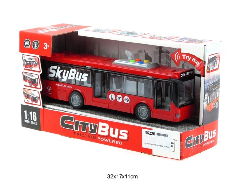 AUTOBUS ŚWIATŁO DŹWIĘK W PUDEŁKU 96220